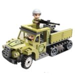 Конструктор Combat Zone Брониран автомобил, 113 части, Qman - Image 2