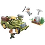 Конструктор Combat Zone Нападение с джип, 264 части, Qman - Image 2