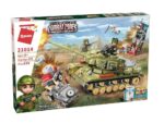 Конструктор Combat Zone тежък танков корпус 858 части, Qman