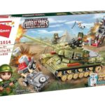 Конструктор Combat Zone тежък танков корпус 858 части, Qman