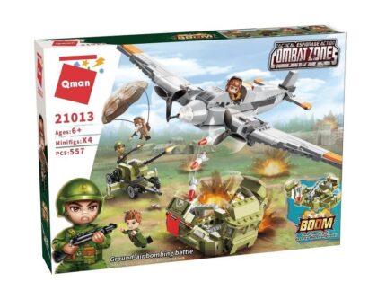 Конструктор Combat Zone въздушна бомбардировка 557 части, Qman