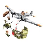 Конструктор Combat Zone въздушна бомбардировка 557 части, Qman - Image 2