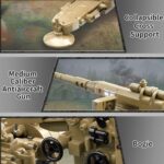 Конструктор Германско оръдие 88 mm FlaK 829 части, Qman - Image 4