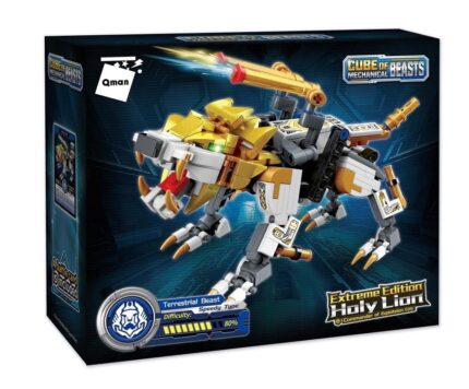 Конструктор Mechanical Beasts Свещеният лъв 273 части, Qman