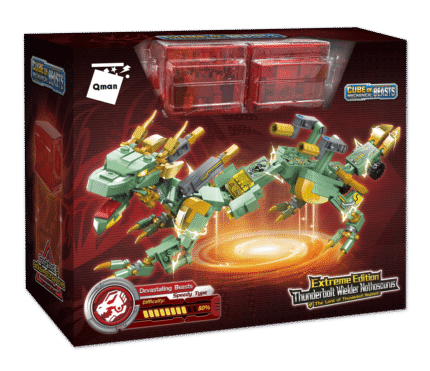 Конструктор Mechanical Beasts Нотозавър, Qman