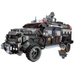 Конструктор Mine City брониран камион SWAT 1250 части, Qman