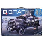 Конструктор Mine City брониран камион SWAT 1250 части, Qman - Image 2