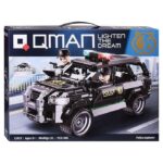 Конструктор Mine City полицейски автомобил 686 части, Qman