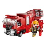 Конструктор MineCity Спасителни пожарни ракети, 130 части, Qman - Image 2