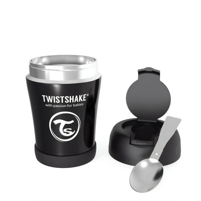 kontejner-za-hrana-ot-neragdaema-stomana-twistshake-6-mesetsa-cheren-25257966 Контейнер за храна Twistshake черен