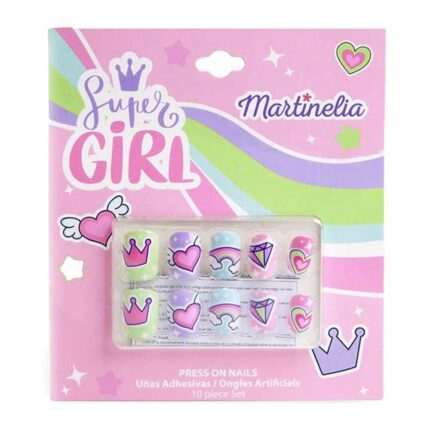 Изкуствени нокти Super Girl 10 броя, Martinelia