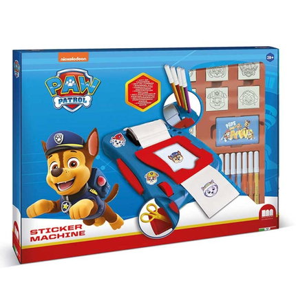 Креативен комплект Paw Patrol със стикер машина, Multiprint