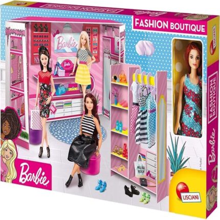 Моден бутик Barbie с кукла, Lisciani