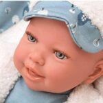 Кукла бебе Бруно със син костюм, 45 см, Arias - Image 4