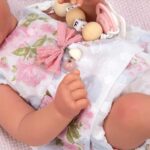 Кукла бебе Инна с розово одеяло, 38 см, Arias - Image 3