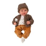 Кукла момченце Ириа с жилетка и 14 звука, 45 см, Arias - Image 2
