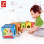 Детска кула с животни 9 части, Hape - Image 4