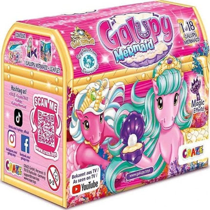 Кутия с фигура изненада Galupy Русалка, Craze