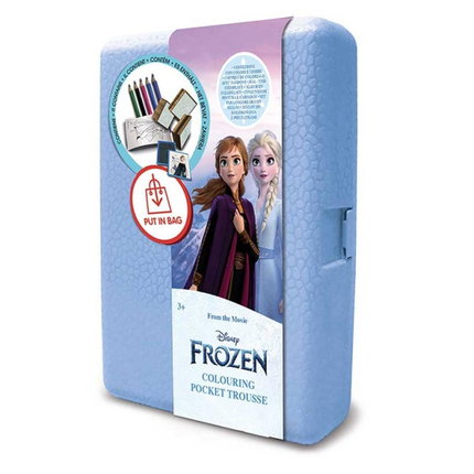 Кутия Frozen 2 за оцветяване и печати, Multiprint