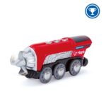 Дървен локомотив с перка, Hape - Image 2