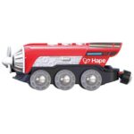 Дървен локомотив с перка, Hape - Image 3