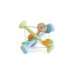 Магическа сензорна топка за игра за бебета от дърво, Classic World - Image 2