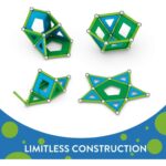 Магнитен конструктор Classic Panels 52 части, Geomag - Image 3
