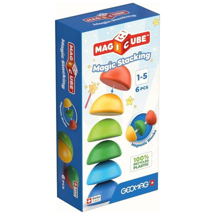 Магнитен конструктор геометрични фигури 6 части, Geomag
