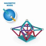 Магнитен конструктор Glitter 60 части, Geomag - Image 5