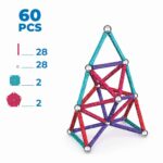 Магнитен конструктор Glitter 60 части, Geomag - Image 6