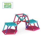 Магнитен конструктор Glitter 60 части, Geomag - Image 7