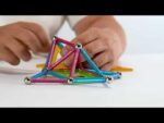 Магнитен конструктор Glitter 60 части, Geomag - Image 2