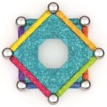 Магнитен конструктор Glitter Panels, 22 части, Geomag - Image 3