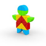 Магнитен конструктор Magicube 24 части, Geomag - Image 7