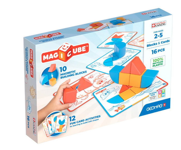 magniten-konstruktor-geomag-magicube-formi-i-karti-16-casti-6a3ed549e4707 Магнитен конструктор Magicube Форми и карти Geomag