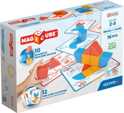 Магнитен конструктор Magicube форми 16 части, Geomag