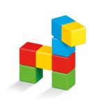 Магнитен конструктор Magicube Full Color 8 части, Geomag - Image 5