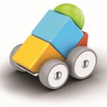 Магнитен конструктор Magicube Колички 10 части, Geomag - Image 3