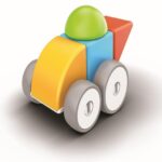 Магнитен конструктор Magicube Колички 10 части, Geomag - Image 4