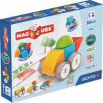 Магнитен конструктор Magicube Колички 10 части, Geomag