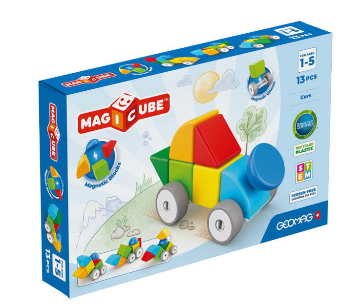 magniten-konstruktor-geomag-magicube-kolicki-13-casti-6a3ed5274d7c8 Магнитен конструктор Magicube Колички Geomag