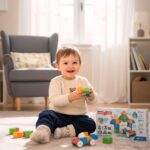 Магнитен конструктор Magicube малък свят 25 части, Geomag
