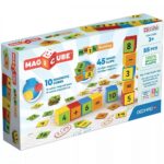 Магнитен конструктор Magicube математика 55 части, Geomag