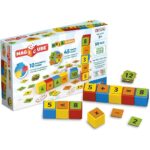 Магнитен конструктор Magicube математика 55 части, Geomag - Image 8