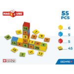Магнитен конструктор Magicube математика 55 части, Geomag - Image 5