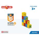 Магнитен конструктор Magicube математика 55 части, Geomag - Image 7