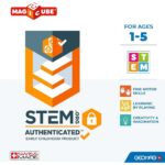 Магнитен конструктор Magicube математика 61 части, Geomag - Image 9