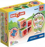 Магнитен конструктор Magicube насекоми и карти 11 части, Geomag
