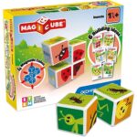 Магнитен конструктор Magicube насекоми и карти 11 части, Geomag - Image 2