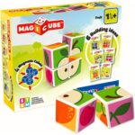 Магнитен конструктор Magicube плодове 11 части, Geomag - Image 2
